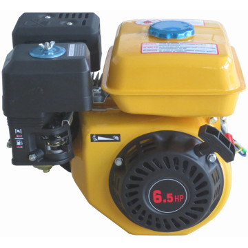 Motor a gasolina de cor amarela 6.5 HP (HH168F / HH168II)